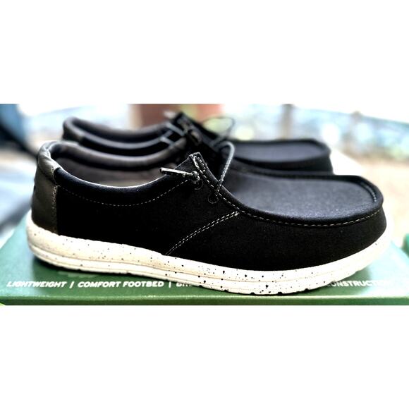 Eddie Bauer Men's Lightweight Easy Slip On Canvas Corbett Loafer size 9 - Picture 1 of 12